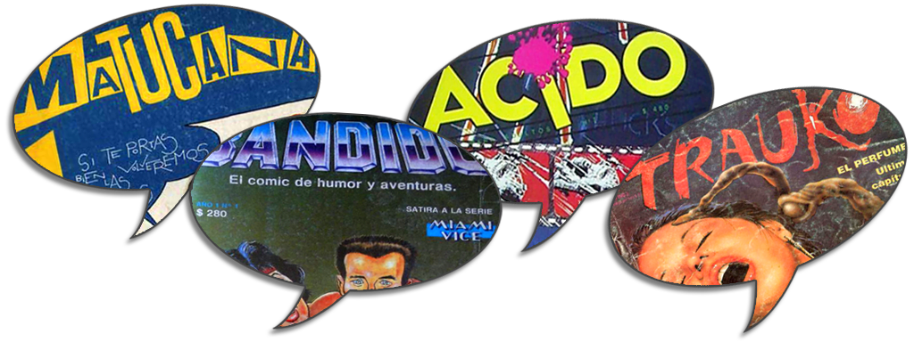 Revistas Matucana, Bandido, Ácido y Trauko